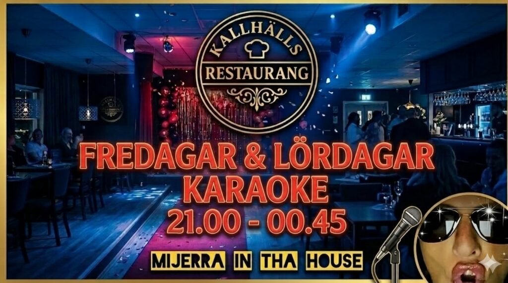KARAOKE PÅ KALLHÄLLS RESTAURANG