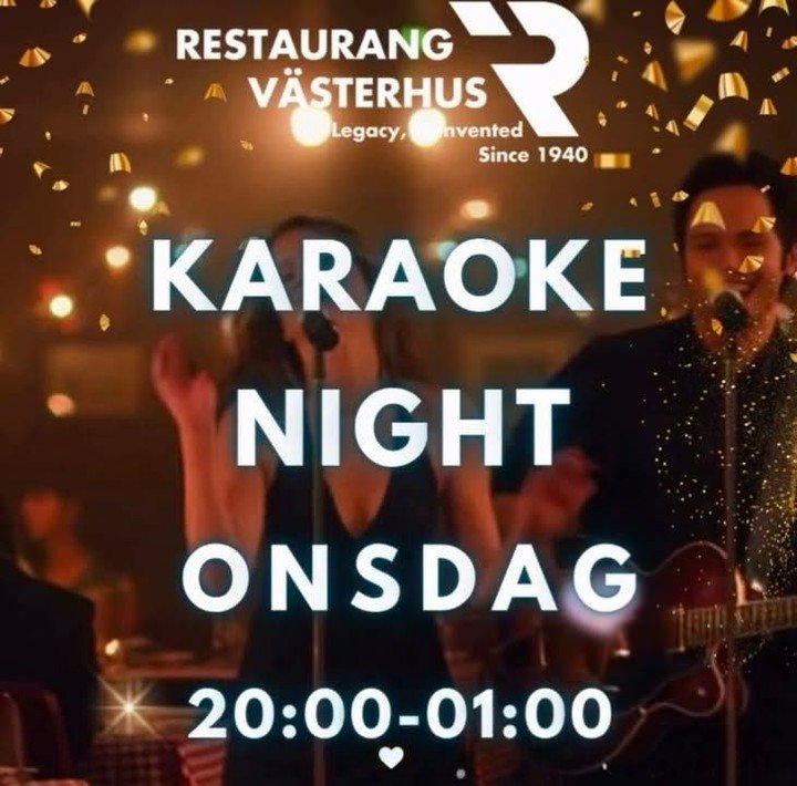 KARAOKEKVÄLL PÅ VÄSTERHUS