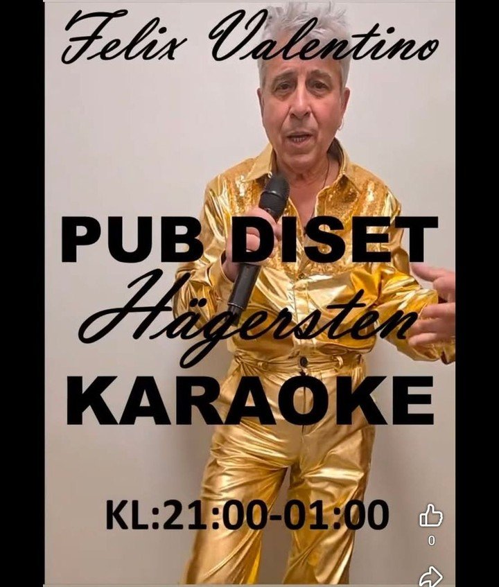 KARAOKE MED FELIX VALENTINO