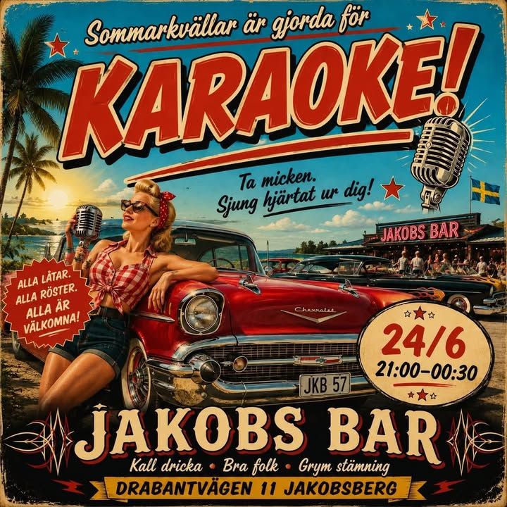 KARAOKE PÅ JAKOBS BAR
