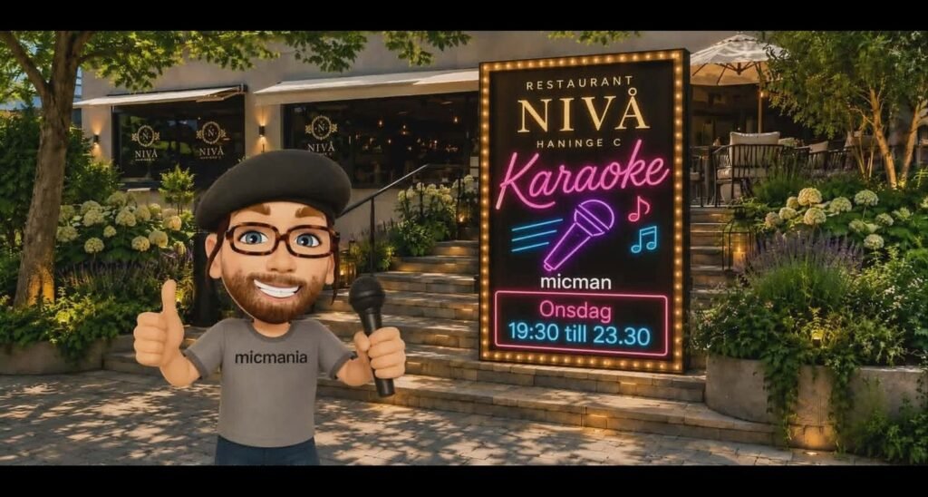 SJUNG PÅ NIVÅ KARAOKE!