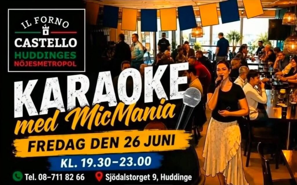 KARAOKE PÅ IL FORNO CASTELLO