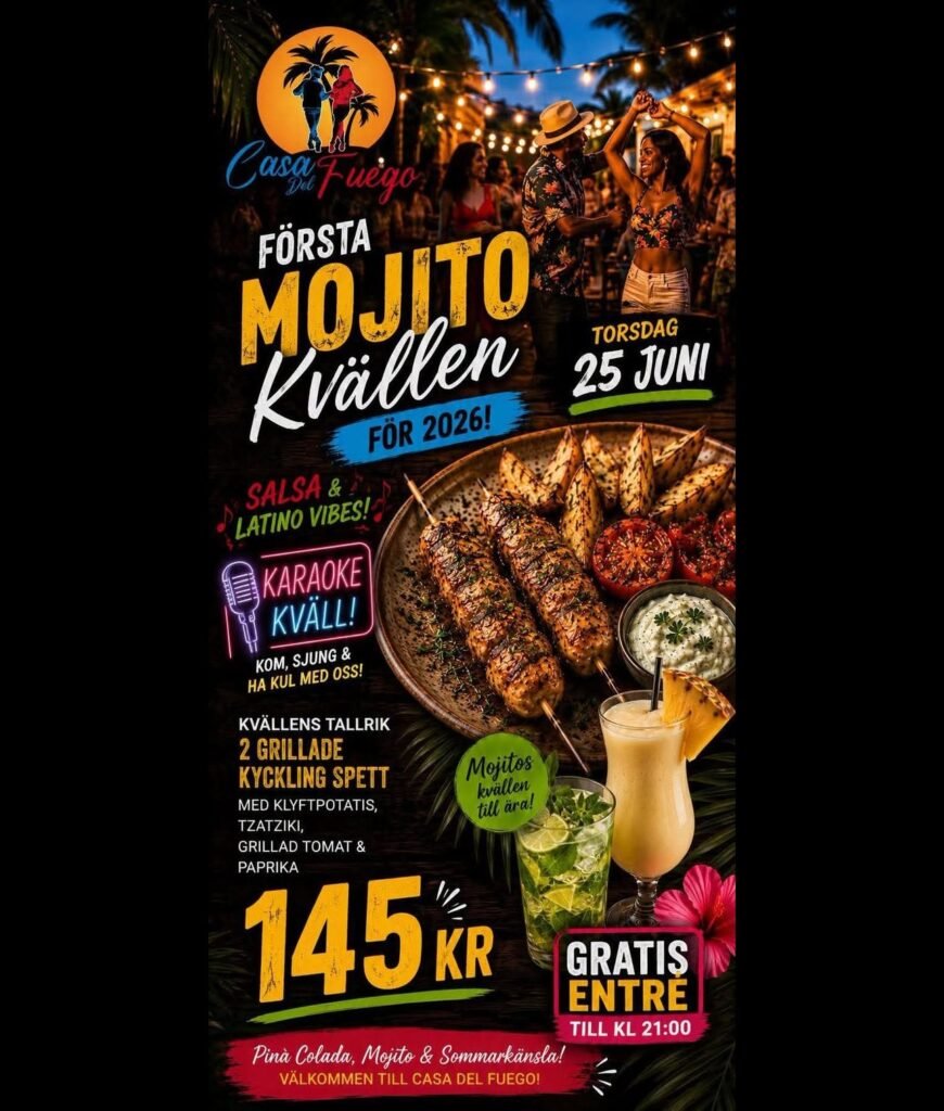 KARAOKE PÅ CASA DEL FUEGO