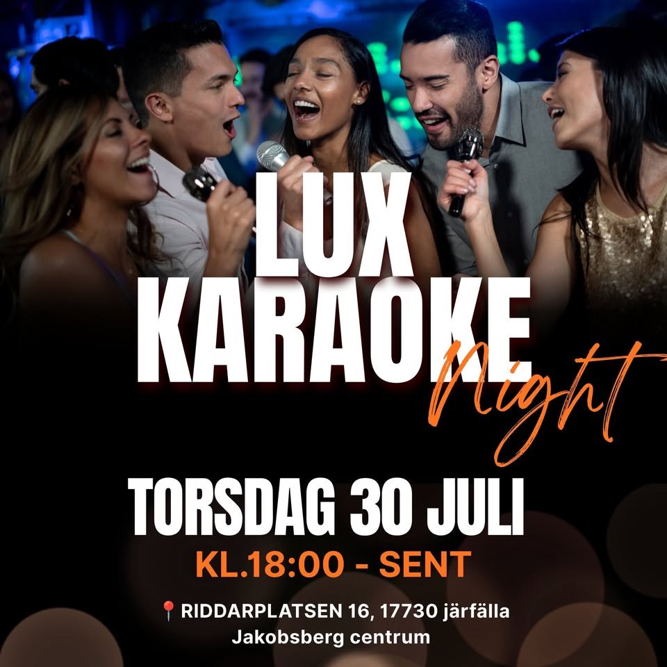 LUX KARAOKE NIGHT 🎤🎶🍸