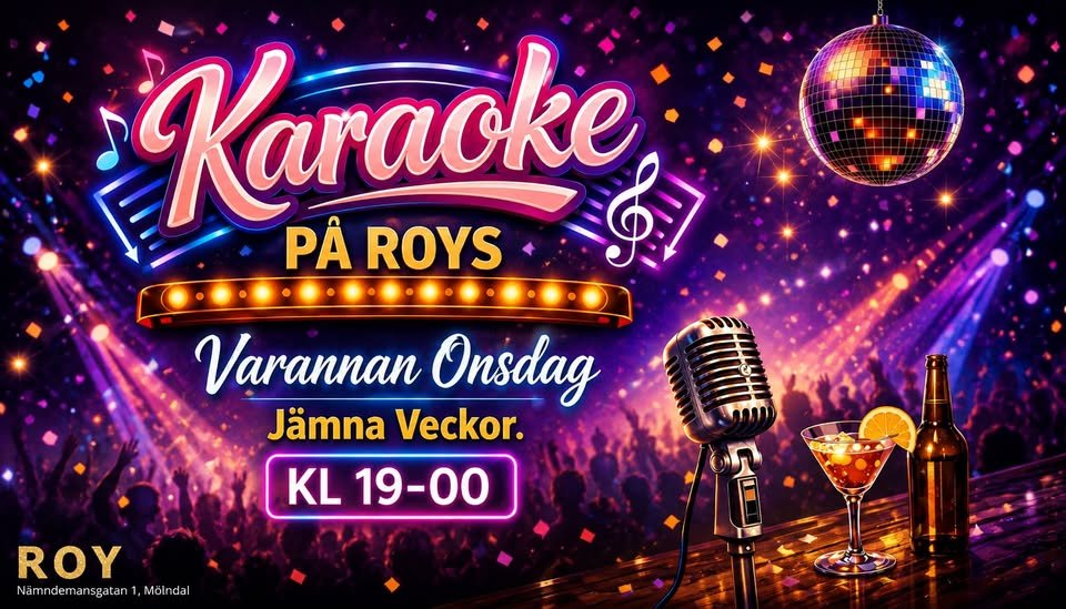 KARAOKE NIGHT! – FRI ENTRÉ
