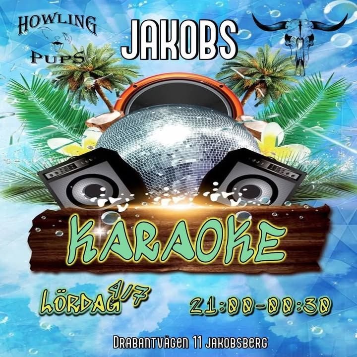 JAKOBS KARAOKE LÖRDAG