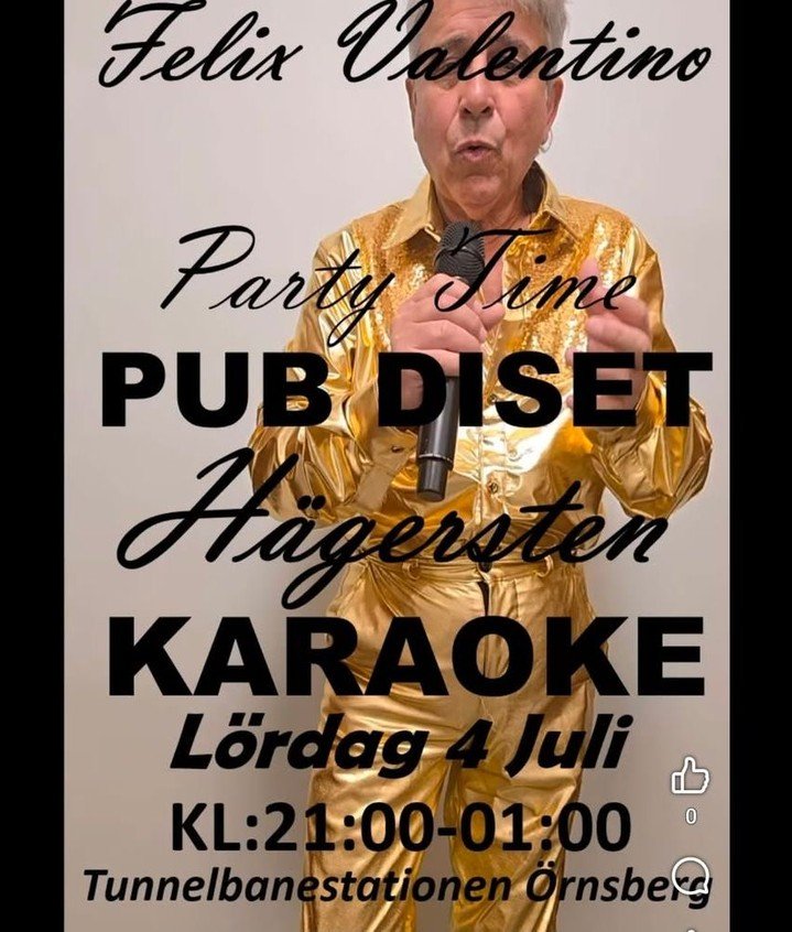 FELIX VALENTINO: KARAOKE PARTY TIME