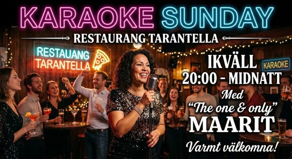 KARAOKE SUNDAY MED MAARIT