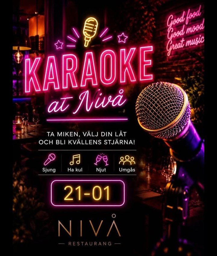 KARAOKE PÅ NIVÅ RESTAURANG