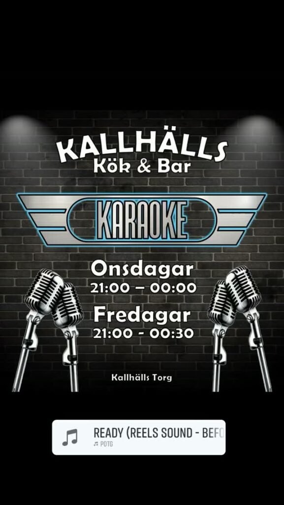 KALLHÄLLS KARAOKE ONSDAGAR