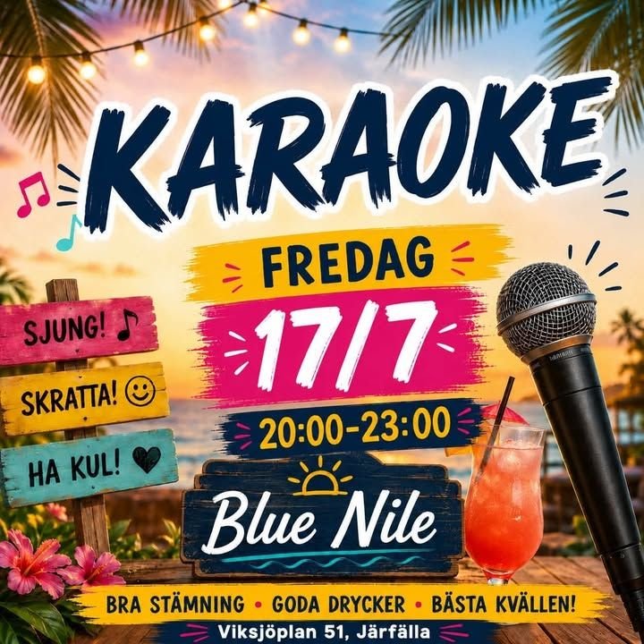 KARAOKE PÅ BLUE NILE