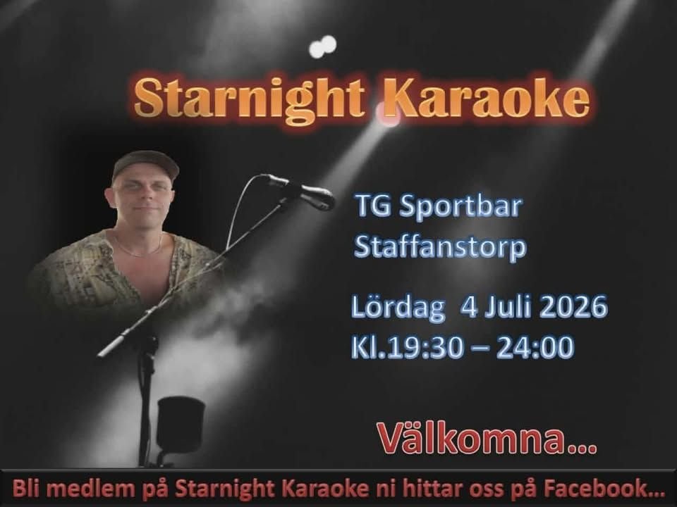 STARNIGHT KARAOKE I STAFFANSTORP