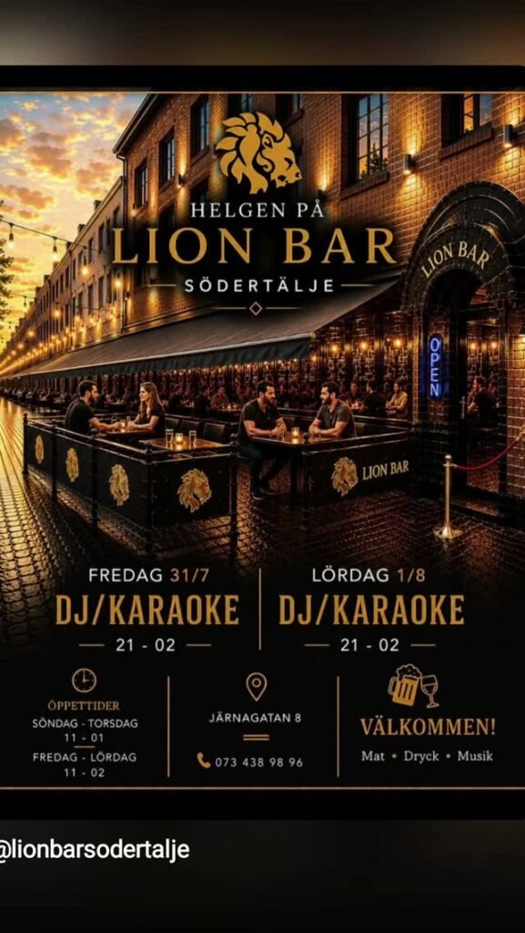KARAOKEKVÄLL PÅ LION BAR!