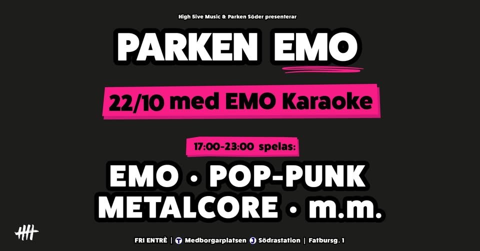 PARKEN EMO 22 OKTOBER | KARAOKE MED FELISIJA
