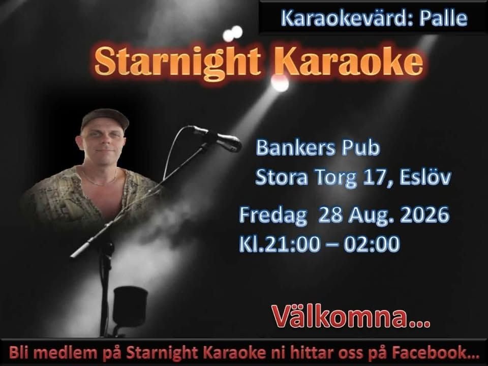 STARNIGHT KARAOKE MED PALLE