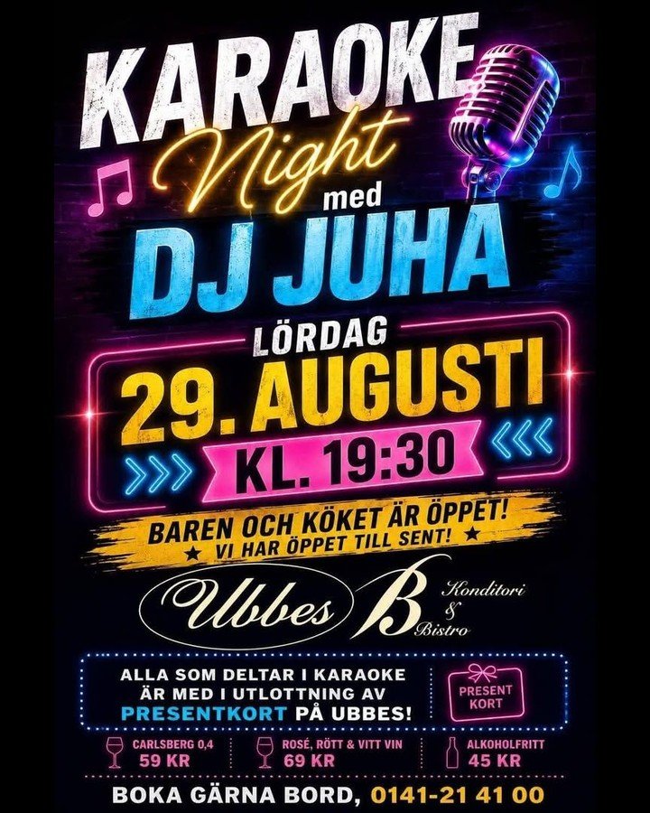 KARAOKE NIGHT MED DJ JUHA