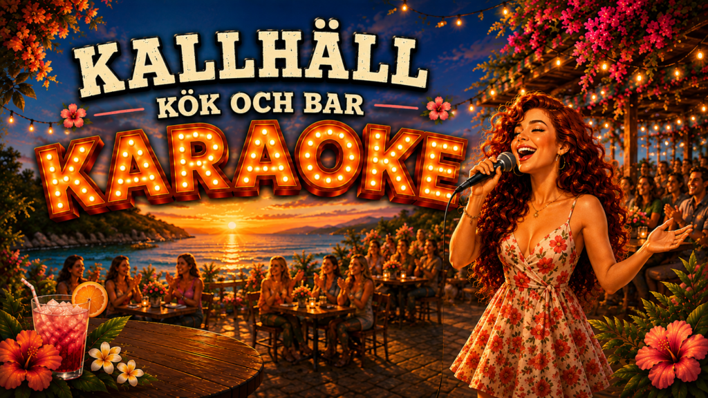 ONSDAGSKARAOKE PÅ KALLHÄLLS KÖK OCH BAR