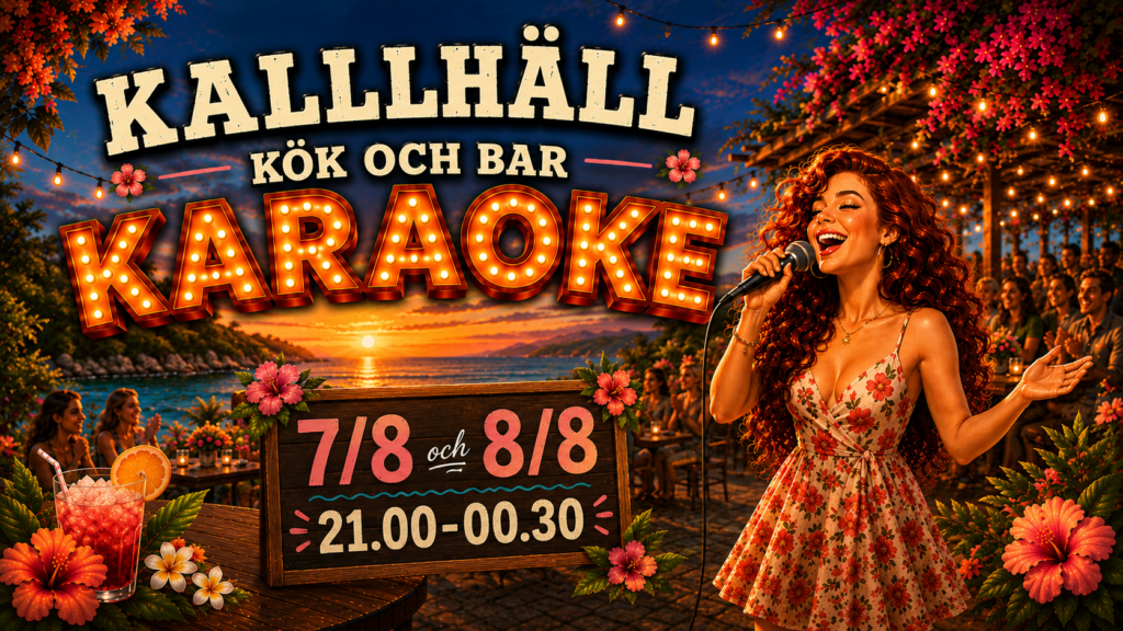 FREDAGSKARAOKE PÅ KALLHÄLLS KÖK OCH BAR