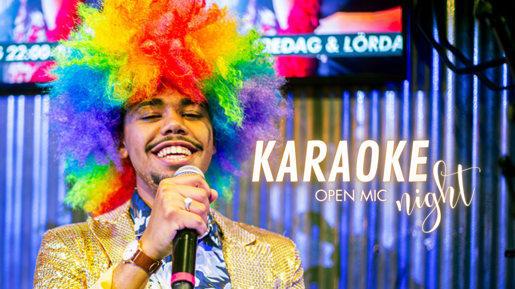 KARAOKE NIGHT – OPEN MIC!