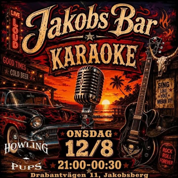 KARAOKE PÅ JAKOBS BAR!