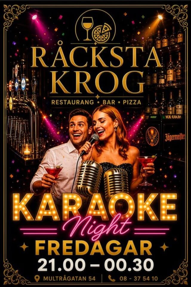 KARAOKE  / DJ PÅ RÅCKSTA KROG