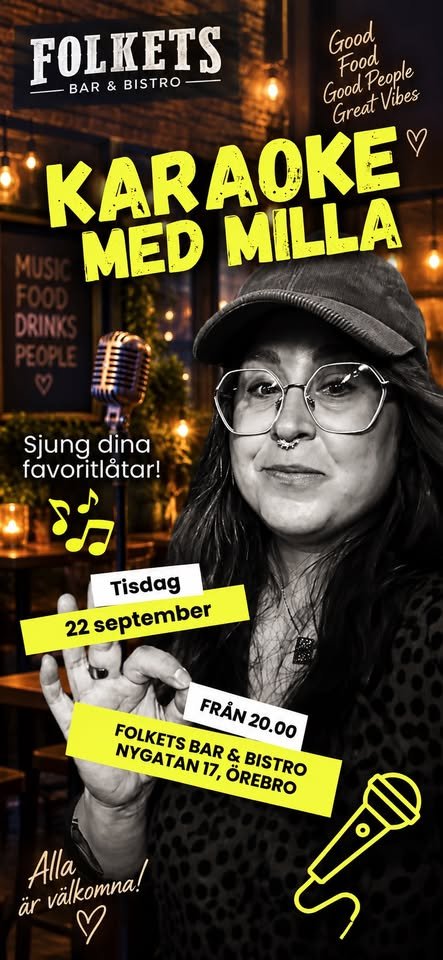 đ€ KARAOKE MED MILLA đ¶