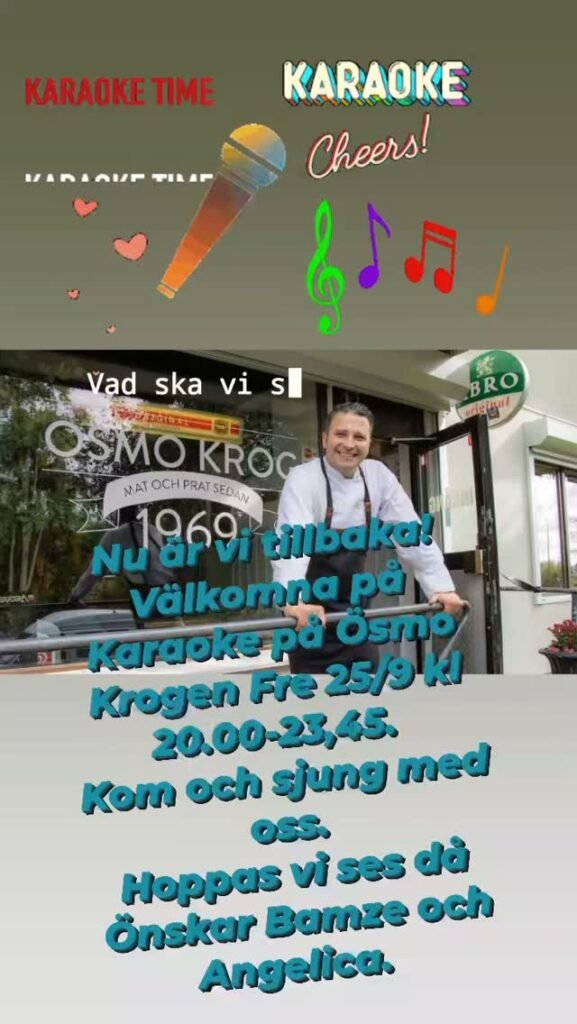 KARAOKE I ÖSMO