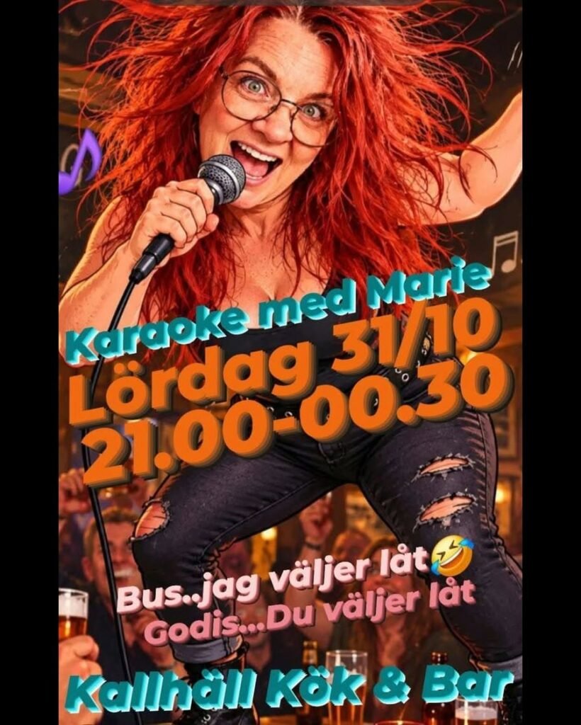 KARAOKE MED MARIE PÅ KALLHÄLL KÖK &AMP; BAR
